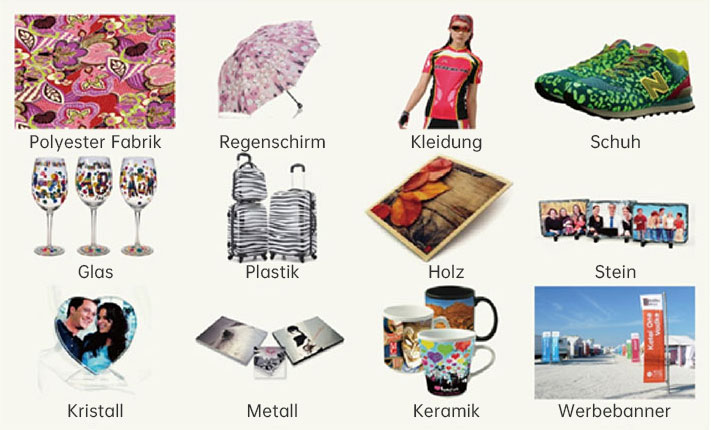 Anwendungsszenarien von Sublimationstinte